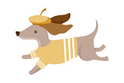 Cute French Dachshund, an Object Graphic by the_myro (Thumbnail 5 of 6)