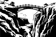 Mountain Valley Landscape SVG Bundle, an Object Graphic by Designer_Momina (Thumbnail 12 of 16)