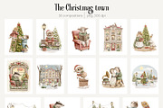 The Christmas town, an Animal Illustration by Mimomy (Thumbnail 13 of 14)