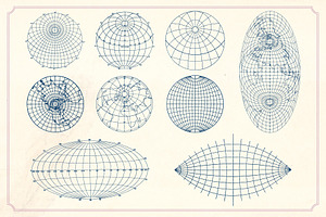 Vintage Maps And Grids