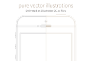 iPhone 5s Vector Pack, a Product Mockup by Device Kits (Thumbnail 3 of 3)