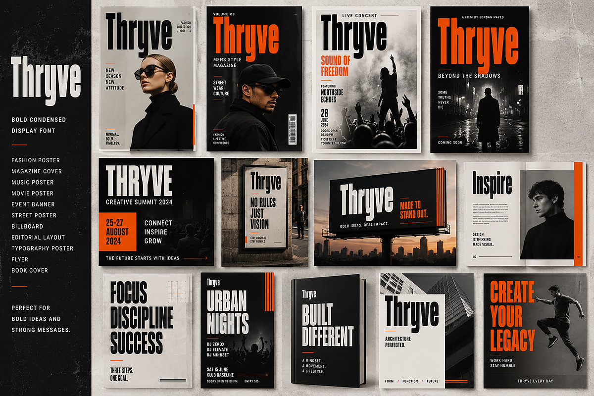 Thryve, a Slab Serif Font by Wow Magic (Photo 4 of 5)
