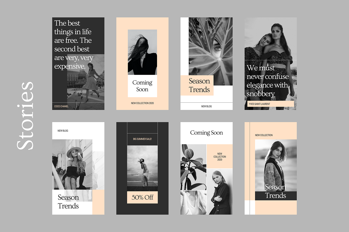 Canva Stories + Posts, a Social Media Template by uispot (Photo 2 of 3)