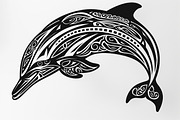 Tribal Dolphin Laser Cut Bundle, a Graphic by balal (Thumbnail 14 of 16)