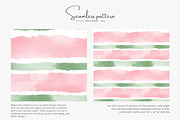 watercolor stripe seamless pattern, a Pattern Graphic by Pink Studio Art (Thumbnail 2 of 5)