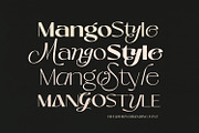 Mango Style - Modern Branding Font, a Font by creativemedialab (Thumbnail 6 of 14)