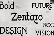 Zentaro, a Sans Serif Font by Wow Magic (Thumbnail 4 of 4)