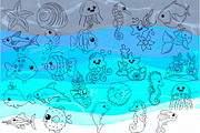 Ocean Life Digital Stamps, a Graphic by Favorites_Art (Thumbnail 9 of 17)