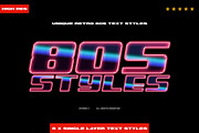 Retro 80s Text Styles byDBDS, a Brushes & More by dbdslondon (Thumbnail 1 of 8)