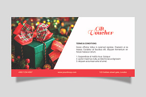 New Year Gift Voucher Template-V06