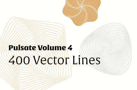 Pulsate Vol. 4 | 400 Vector Waves, an Icon by invisiblelayer