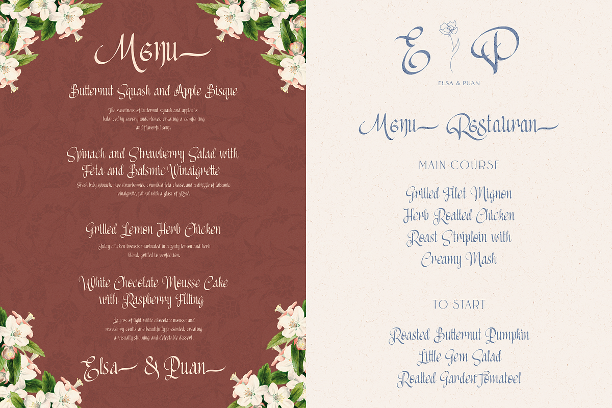 Gold Journey - Vintage Calligraphy, a Script Font by Elmous (Photo 7 of 10)