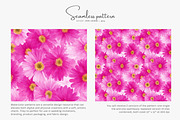pink floral seamless pattern, a Pattern Graphic by Pink Studio Art (Thumbnail 5 of 5)