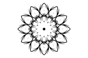 Artistic Mandala Vector Collection, a Decorative Illustration by NJ Himel (Thumbnail 86 of 101)