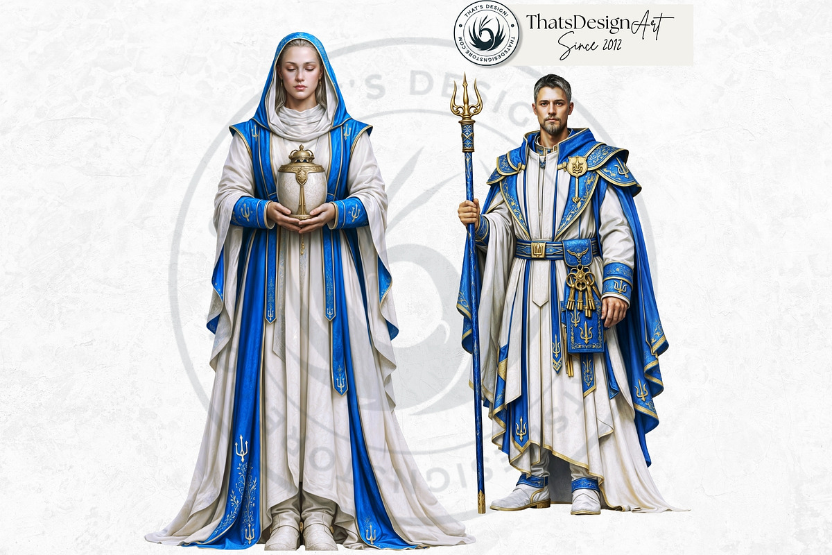 High Tide Empire Character Cliparts, a Person Illustration by ThatsDesignArt (Photo 9 of 10)