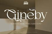 Gineby - Serif Typeface Font, a Serif Font by Rishsketch (Thumbnail 7 of 16)