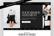 Squarespace Consultancy Template, a Squarespace Template by Template Twist Shop (Thumbnail 1 of 10)