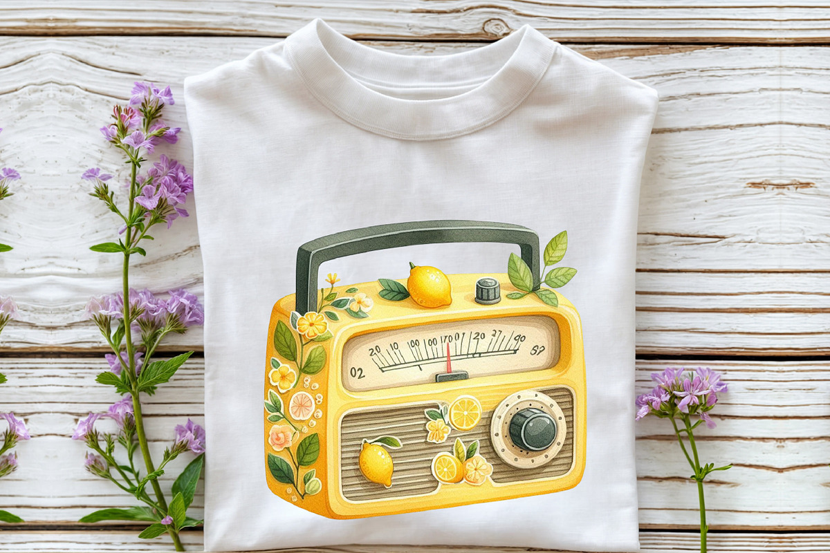 Cute Retro Summer Clipart, an Illustration by Rose Art (Photo 5 of 9)