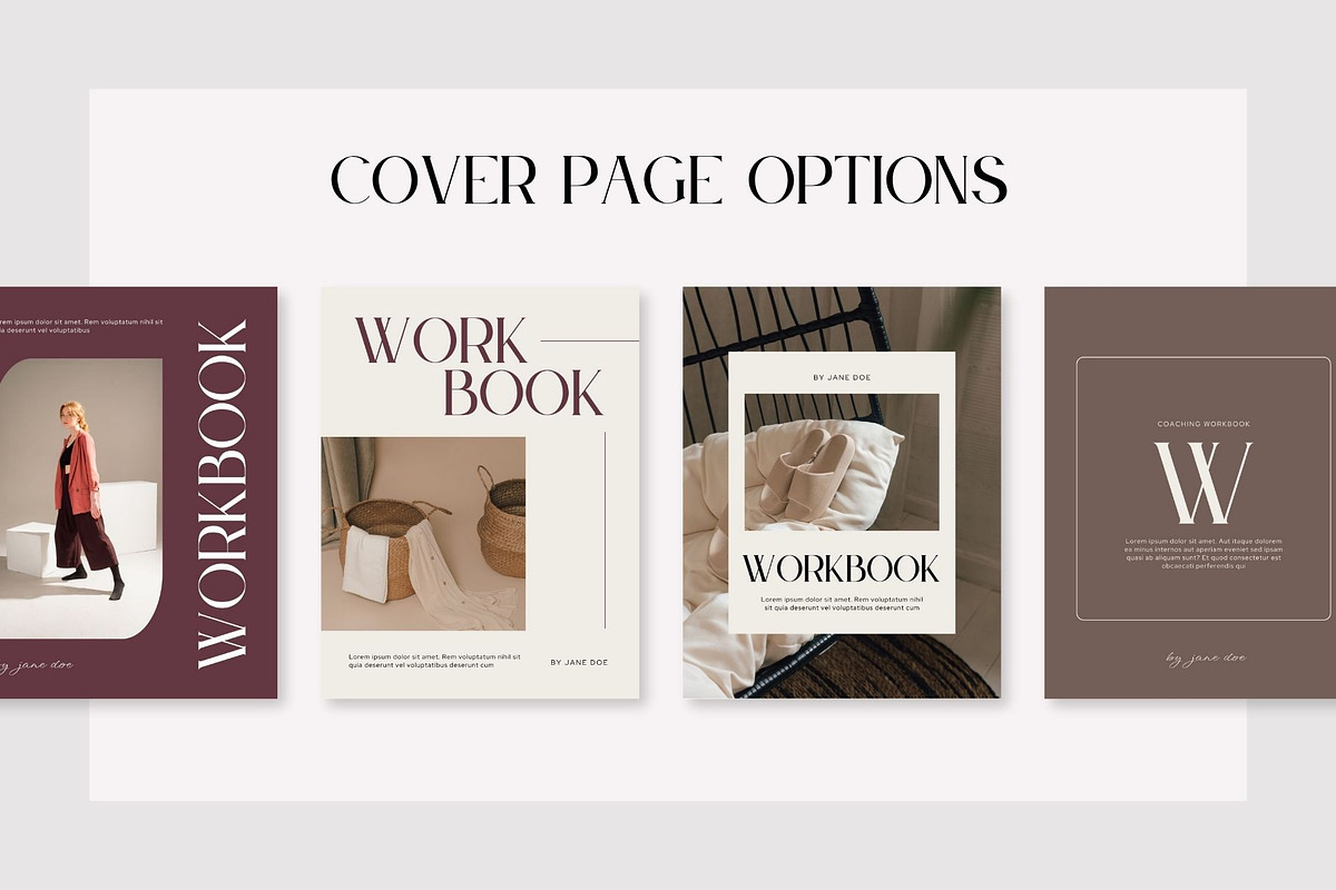 Coach Workbook Template CANVA preview 3