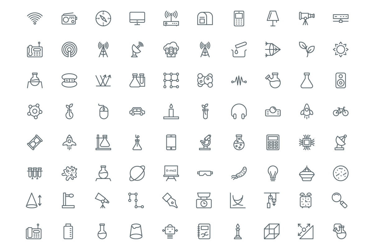 470 Science and Technology Line Icon, an Outline Icon by Vectors Market (Photo 5 of 6)
