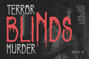 Faols Buloed Dripping Horror Display, a Sans Serif Font by Maulana Creative (Thumbnail 5 of 7)