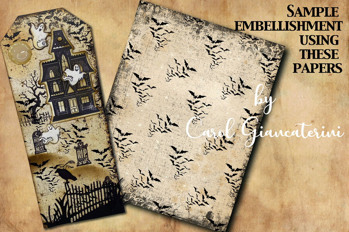 Elegant Halloween Papers - Digital, a Graphic by Graphics Candy (Photo 9 of 11)