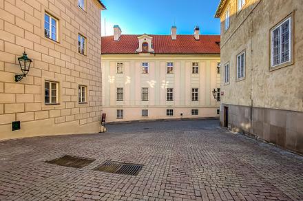 Prague Castle in the spring morning sun, a Holiday Photo by PhotoVision Pavel Rezac