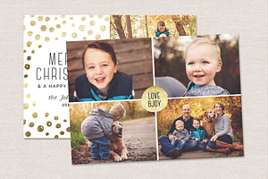 Christmas Card Template CC081