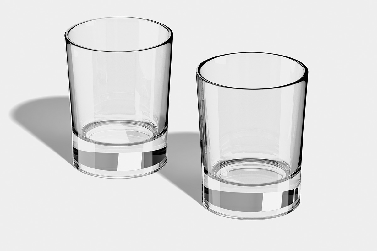 Glass Mockup, a Packaging Mockup by Unerispace (Photo 3 of 5)