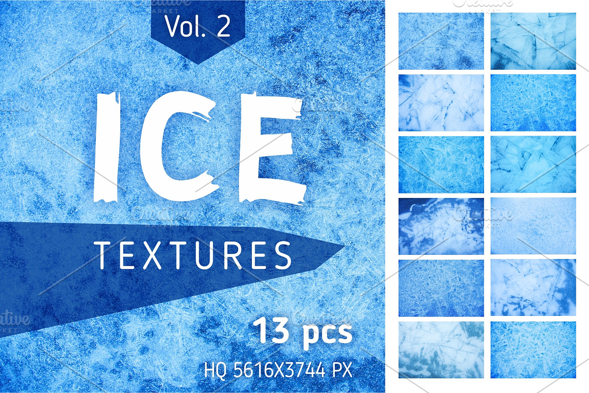 Abstract Blue Ice Textures Set, a Nature Photo by kisikoida (Photo 1 of 13)