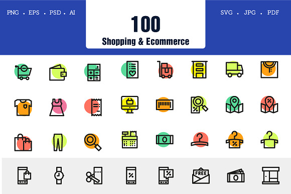 Shopping E Commerce Icons