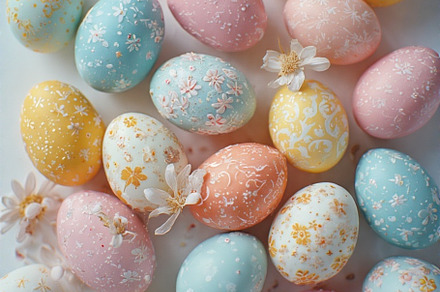 Pastel Eggs Easter Bunny image, a Holiday Photo by ComfortQ