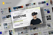 Futuristic Google Slides Template, a Presentation Template by fluffstudio (Thumbnail 1 of 4)