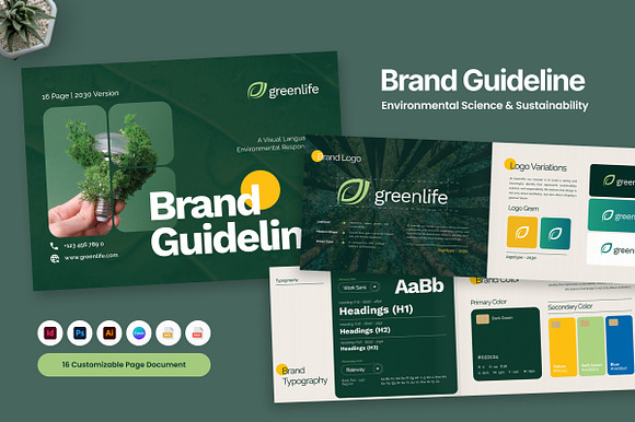 Environmental Science Brand Guidelin preview 8