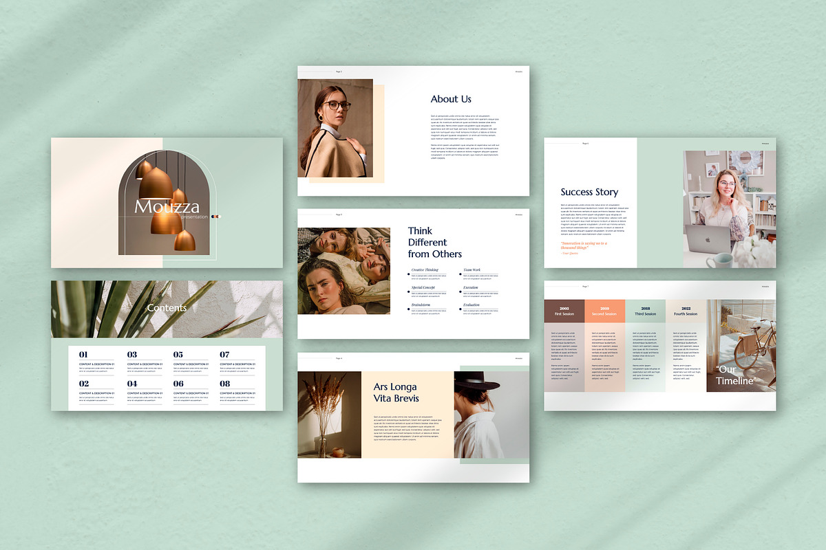 Mouzza Keynote Template, a Presentation Template by Neodivisu (Photo 6 of 10)