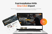 Extice - Textile Industry WordPress, a WordPress Template by Opal Wordpress Theme (Thumbnail 8 of 8)