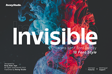 Invisible Sans Serif Font Family