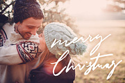 Hand Lettered Christmas Overlays, an Illustration by Boelter Design Co (Thumbnail 2 of 6)