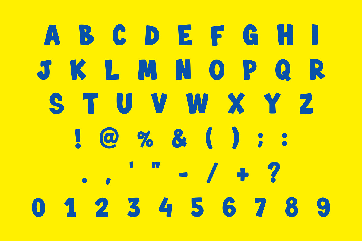 Boldy Charm – Playful Font, a Sans Serif Font by Limited.studio (Photo 6 of 6)
