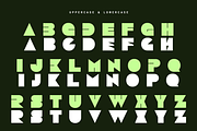 Nobu - Bold Block Display Logo Font, a Sans Serif Font by Pekotype (Thumbnail 3 of 15)