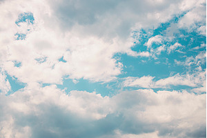 Cloudy Sky With Fluffy Clouds. Cloud, a Nature Photo by Our Amazing World