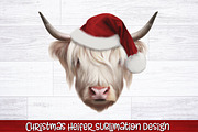 Christmas Heifer Sublimation Bundle, a Seasonal Illustration by RossiGalleria (Thumbnail 8 of 11)