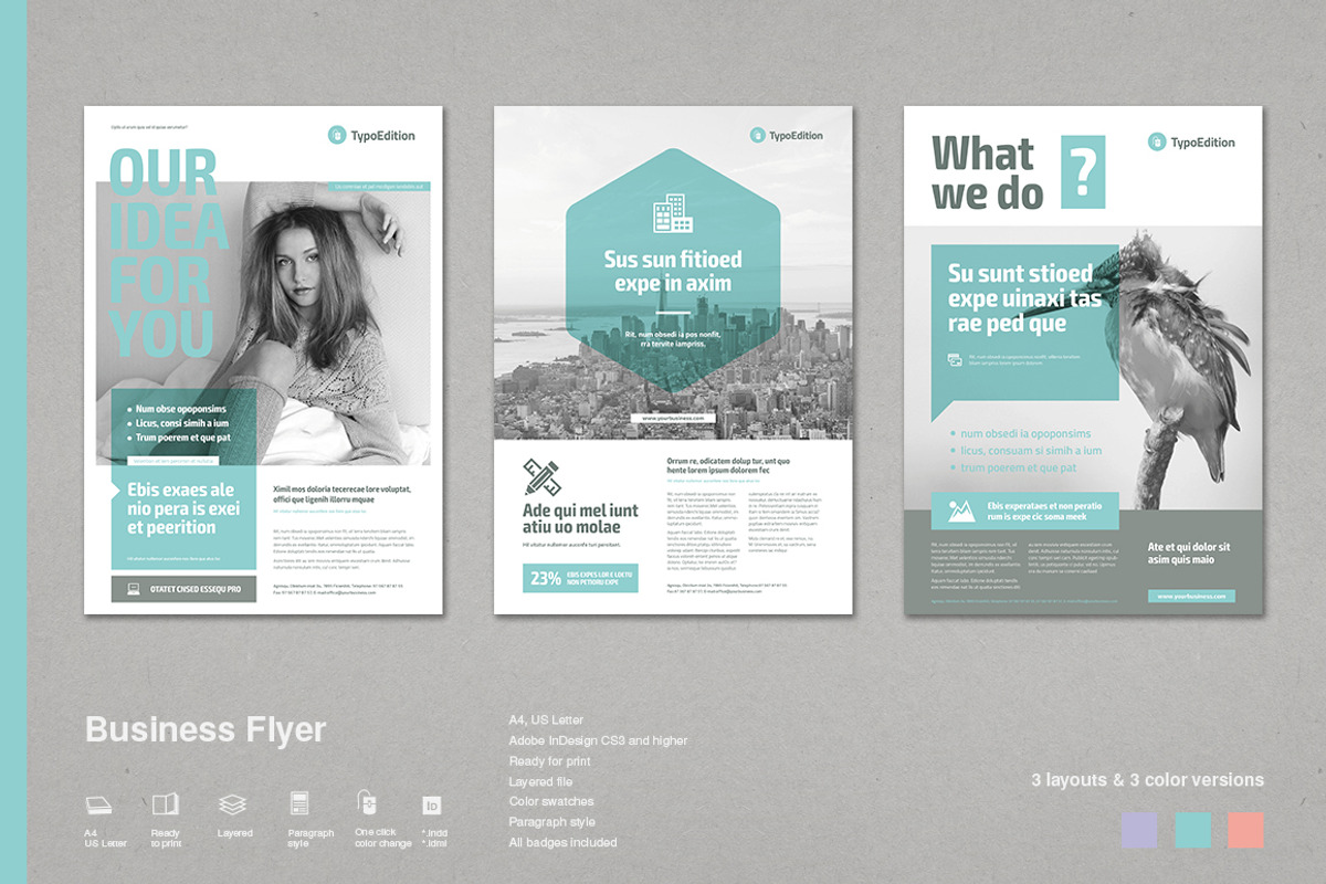 Business Flyer, a Flyer Template by TypoEdition (Photo 2 of 3)