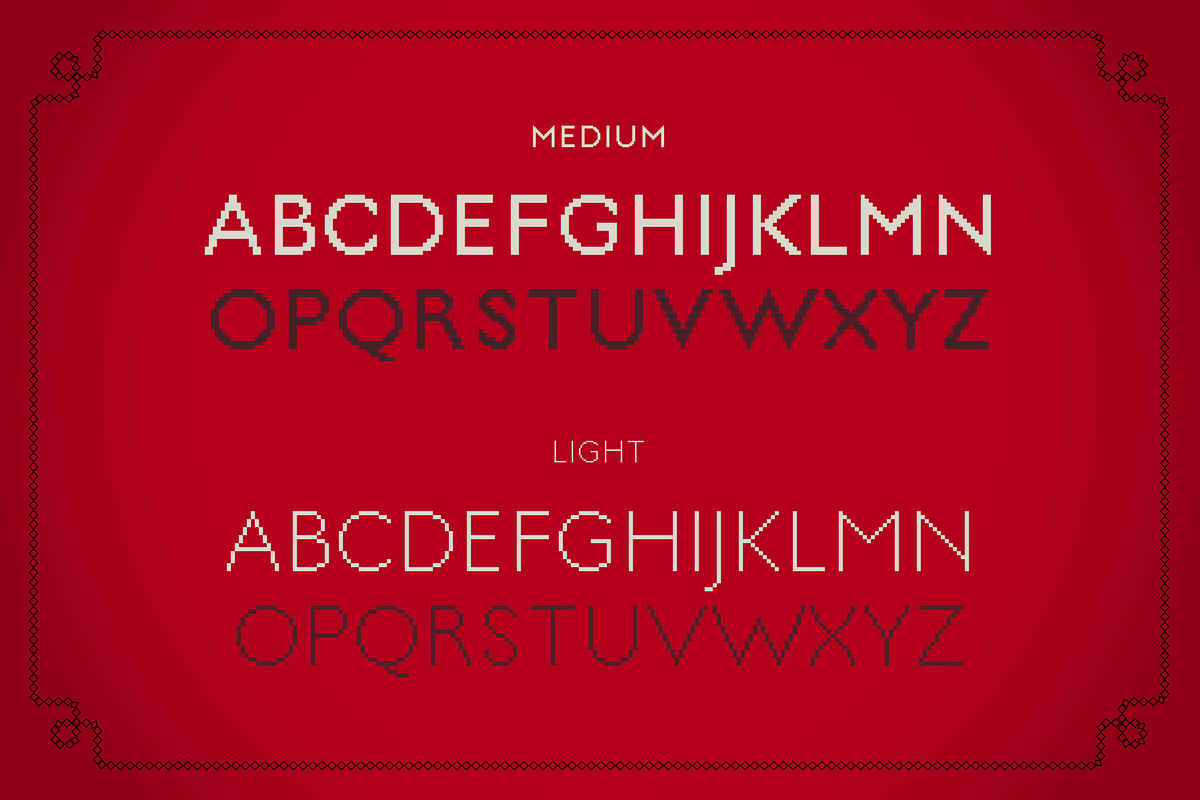 Guillotine Sans Pixel Font (4 fonts), a Sans Serif Font by SelfBuild Type (Photo 2 of 7)