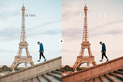Parisian City Portrait Action & LUTs, an Action Add-On by skybluecreative (Thumbnail 3 of 7)