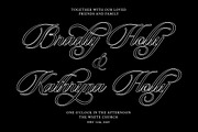 Beautiful Heliography Outline, a Script Font by Has_rizal (Thumbnail 2 of 12)