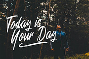 Bretageds Brush Font, a Script Font by Indotitas (Thumbnail 3 of 7)