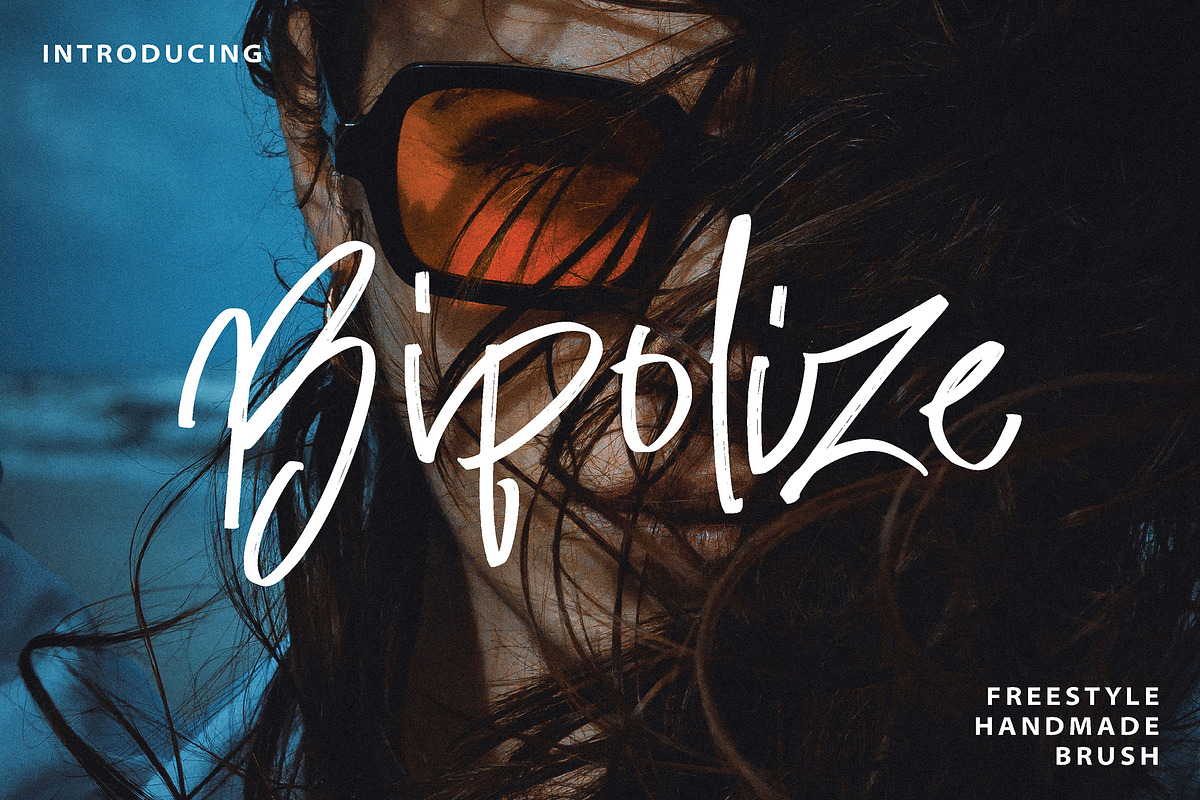 Bipolize Brush, a Handwritten Font by Eltypesstudio (Photo 1 of 12)