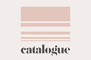 Catalogue - A Minimal Typeface, a Serif Font by Josh O. (Thumbnail 1 of 7)