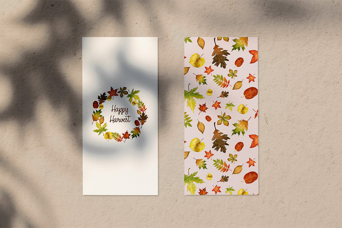 Autumn Watercolor clipart, a Seasonal Illustration by OZartRoom (Photo 9 of 11)